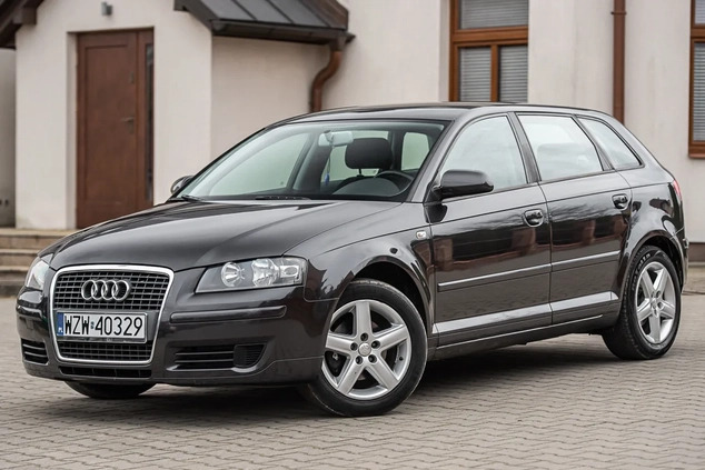 Audi A3 cena 22900 przebieg: 237000, rok produkcji 2006 z Bełchatów małe 211